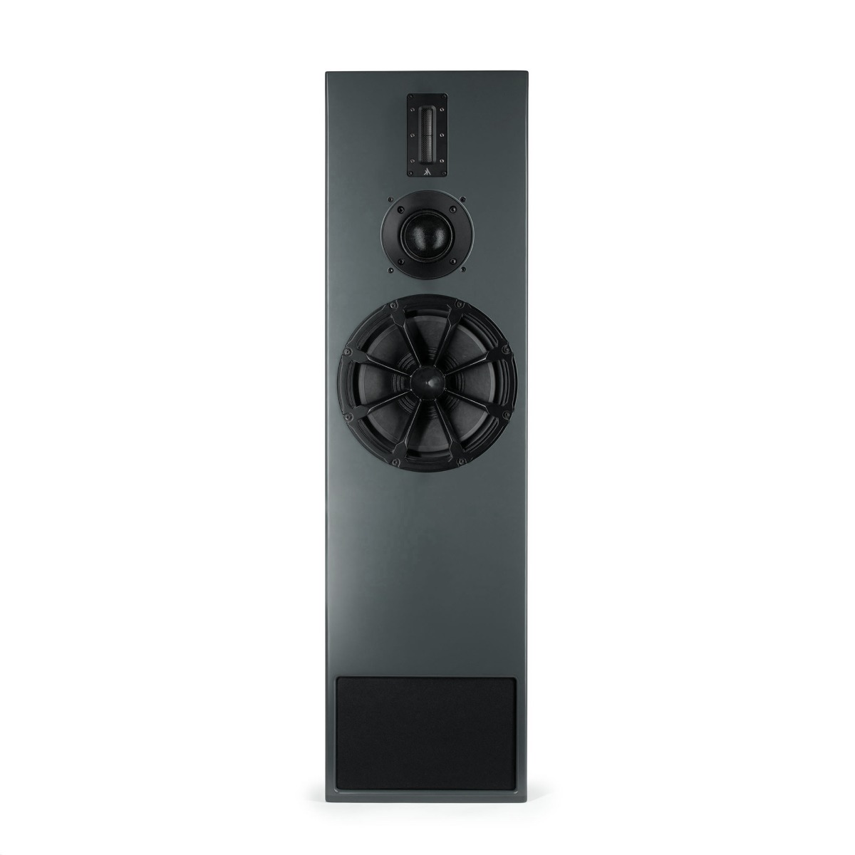 Kerr K100 mk.2 in dark grey satin lacquer, head-on